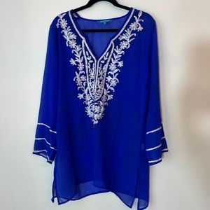 Blue Island cover up catie bin